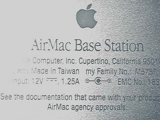 Apple AirMac 2000年製 ネットワークカード Apple AirMac 2000年製