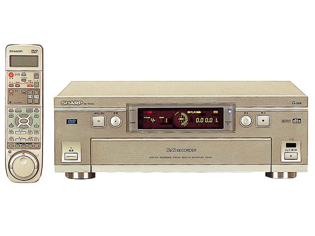 シャープからも、DVD-RWビデオレコーダ