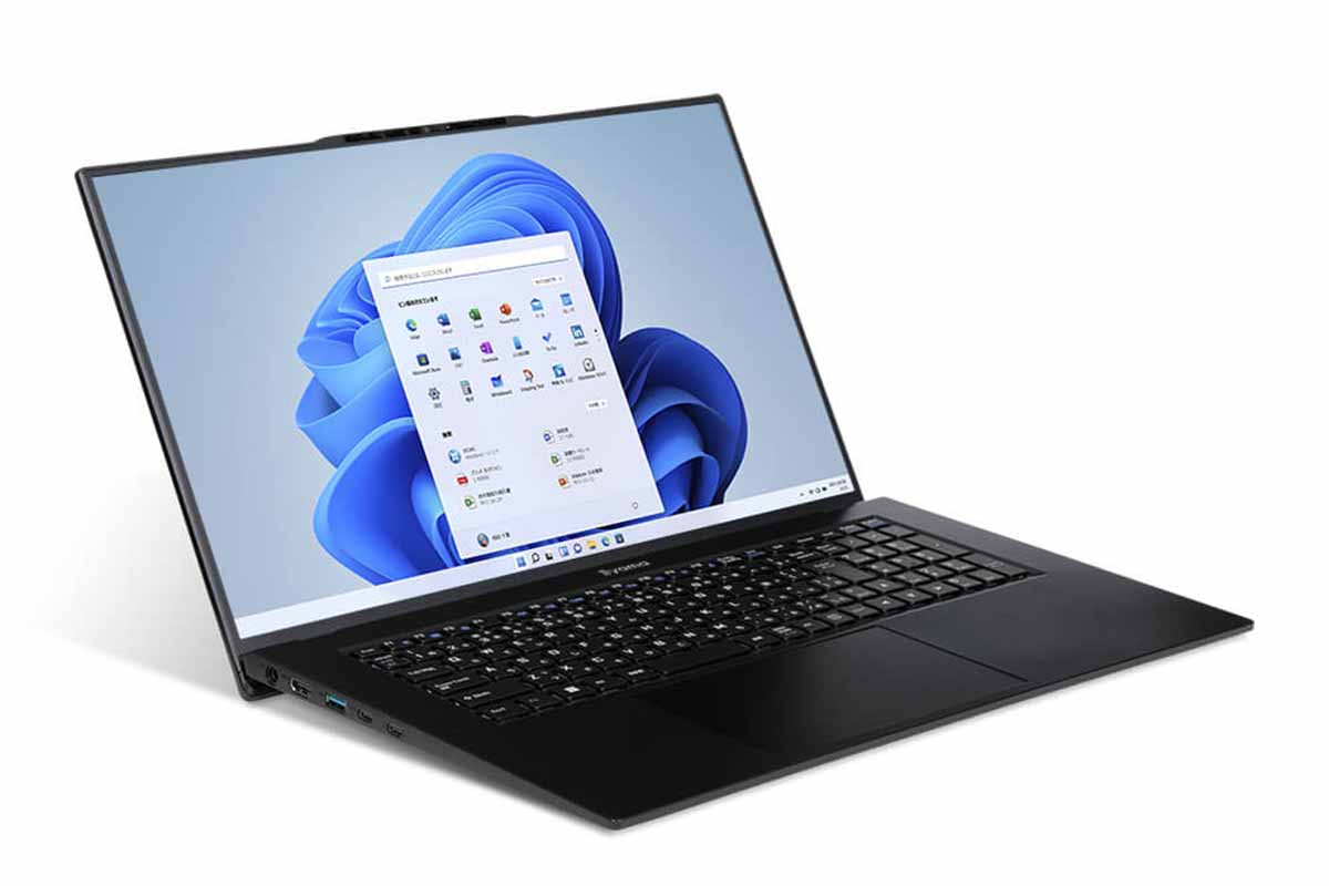 パソコン工房、第12世代Core搭載でスリムベゼル液晶の17.3型ノート