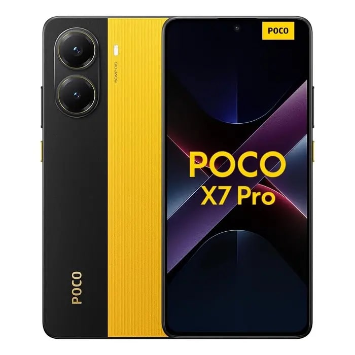 Xiaomi POCO X7 Pro 5G Dual SIM, 12GB/512GB – Yellow (Global