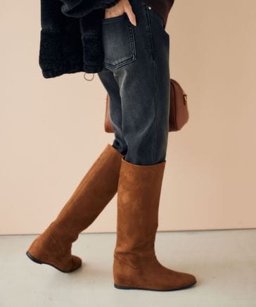 スタイリスト若狭恵美さんご紹介アイテム】インヒールワイドシャフト