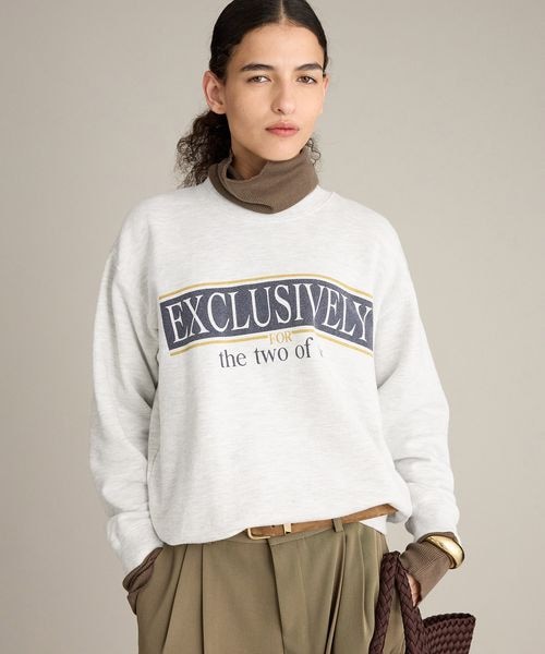 カレッジロゴスウェット | [公式]BRILL（ブリル）通販