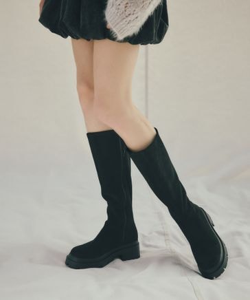 累計10万本】楽ちんなのに美脚！秋冬No.1ブーツ インヒールストレッチ