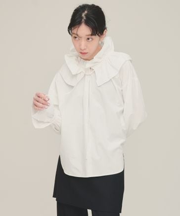 eL】Frill Belt shirt | [公式]ジーナシス （JEANASIS）通販