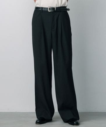 LURAKU】One tuck straight slacks ｜SETUP対応 | [公式]LEAD PROJECT