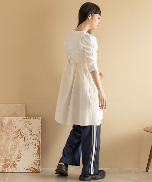 匿名 ロージーモンスター ルミエール プリーツチュニック 匿名