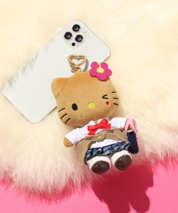 ハローキティ】ぬいぐるみチャーム[tiny tiny(ティニーティニー