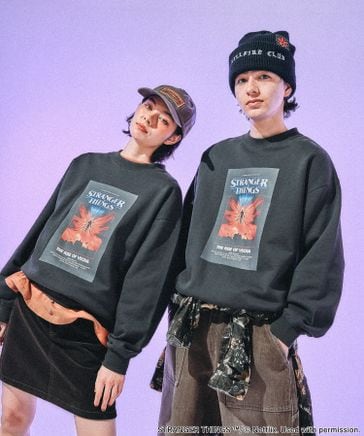 STRANGER THINGS】コラボプリントスウェット | [公式]ニコアンド（niko