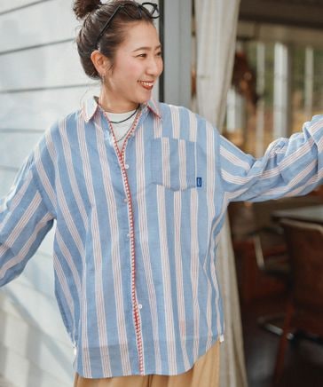 be with M] Misayoシアストシャツ【一部カラー再入荷予約】 | [公式