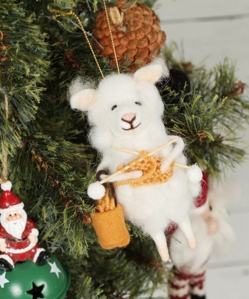 フェルトひつじオーナメント [CHRISTMAS 2025] | [公式]スタディオ