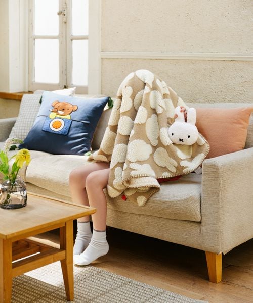 スタディオクリップ ミッフィー コラボ 座椅子クッション スタディオ