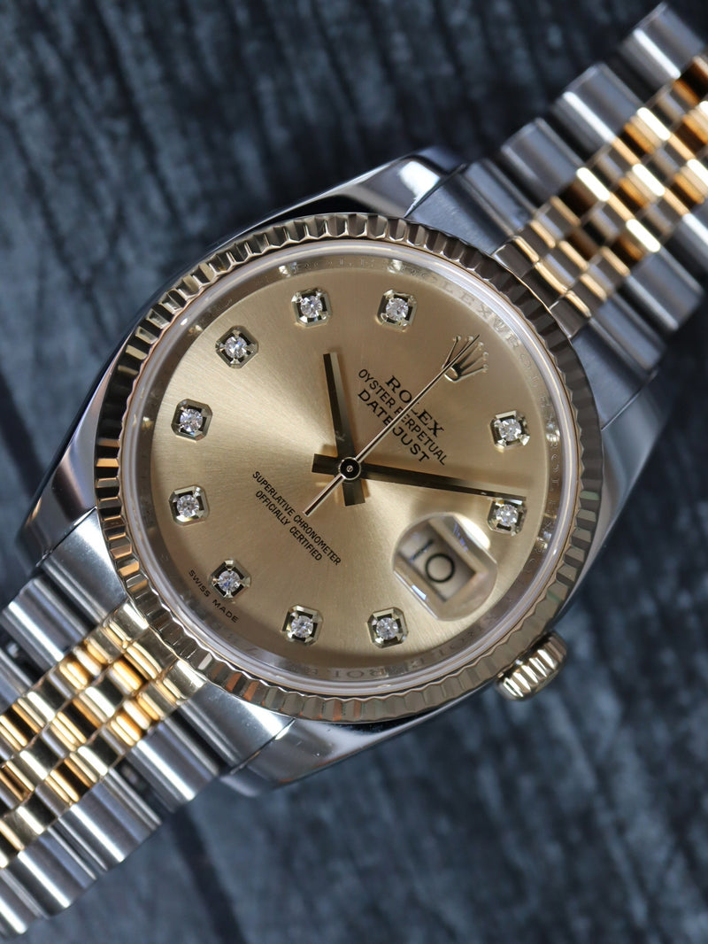 39601: Rolex Datejust 36, Ref. 116233, Circa 2006 – Paul Duggan