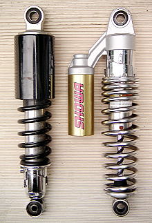 W650のリアショック（リアサスペンション）選び1 ～イナズマ