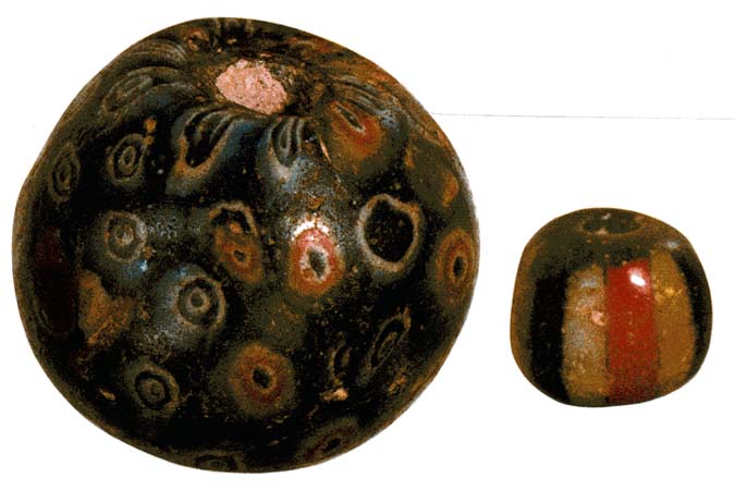 日本古代のとんぼ玉 : 「やきもの」