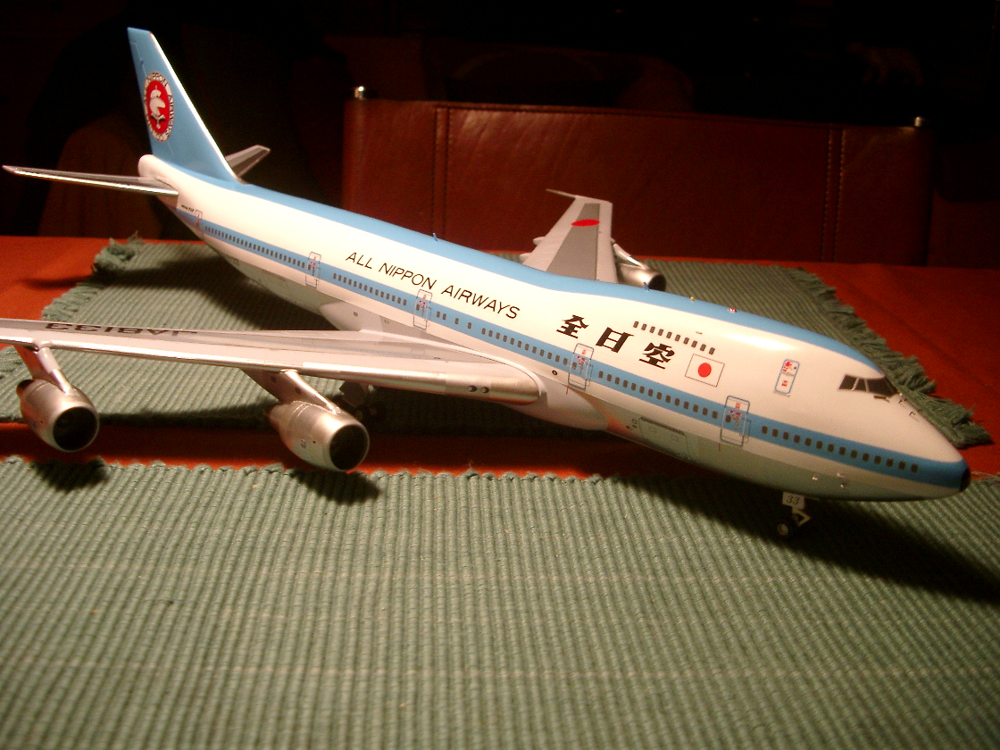 ボーイング747SR－100【全日空モヒカン塗装】製作記録 : 犬