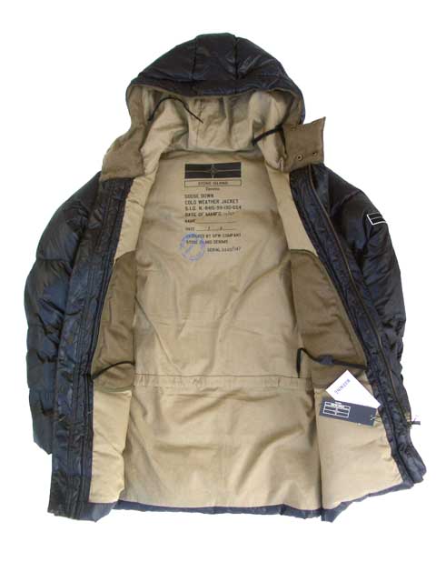 stone island denims/ストーンアイランドデニムス ロングコートダウン