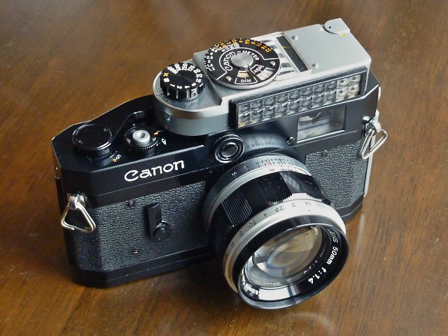 変身願望をかなえる外部露出計◇ Canon P (ポピュレール) 編