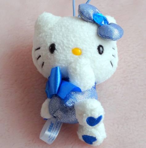 キティ 誕生石 プチマスコット パール ハローキティ、誕生石プチ