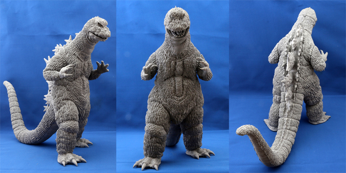 ジャンク ガレージキット ゴジラ クモンガ レジンシェフとうけけ団