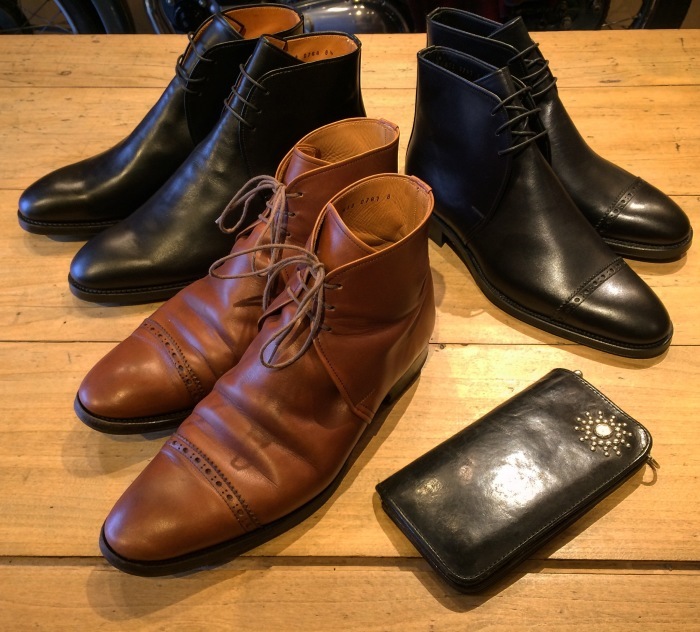WARP AND WOOF Original GEORGE BOOTS & WALLET ② : BUTTON UP clothing