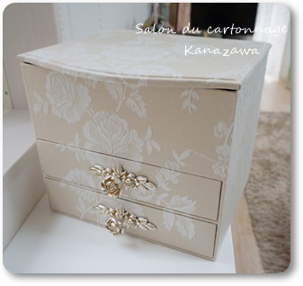 ローラアシュレイでコスメボックスなど 生徒さん作品 : my treasures