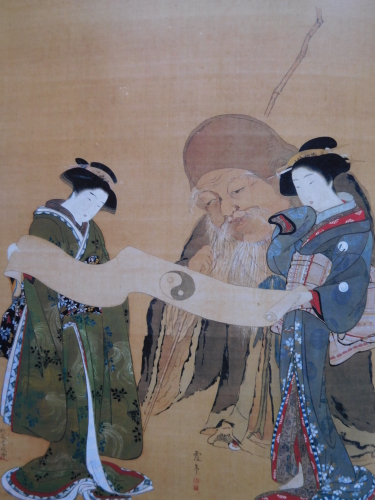 勝川春章　肉筆　浮世絵　美人図 勝川春章 肉筆 浮世絵 美人図 第13話 勝川春章「美人図」 |