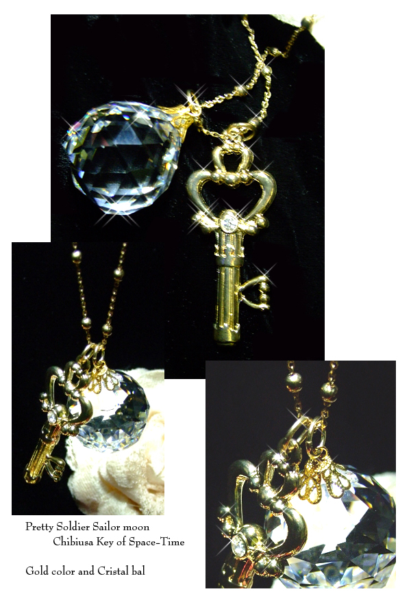 幻の銀水晶＆時空の鍵ペンダント : *MariCien*