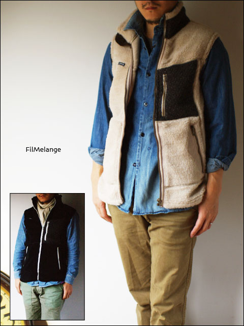 FilMelange [フィルメランジェ] BUDDY 2 オーガニックフリースベスト