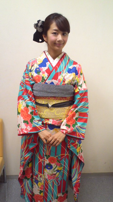 優香さん×花くす玉振袖 : 豆千代Web blog