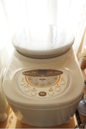 新しいこね機。スーパーこねまるくん。 : 手作りパン教室 tsukinopan