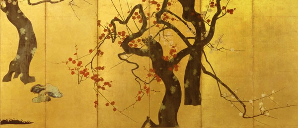 光琳「紅白梅図屏風」の金と銀 : 感性の時代屋 Vol.1