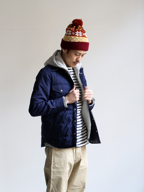 THE NORTH FACE PURPLE LABEL 65/35 BAYHEAD CLOTH DOWN SHIRT : STYLE