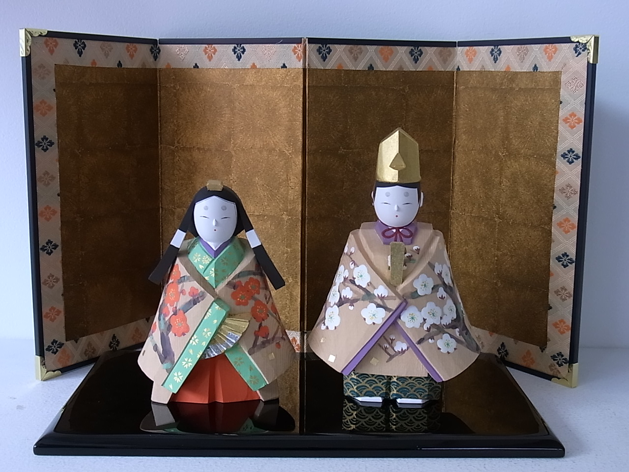 立雛(神雛)1.5号 奈良一刀彫(木彫) その2 立雛(神雛)1.5