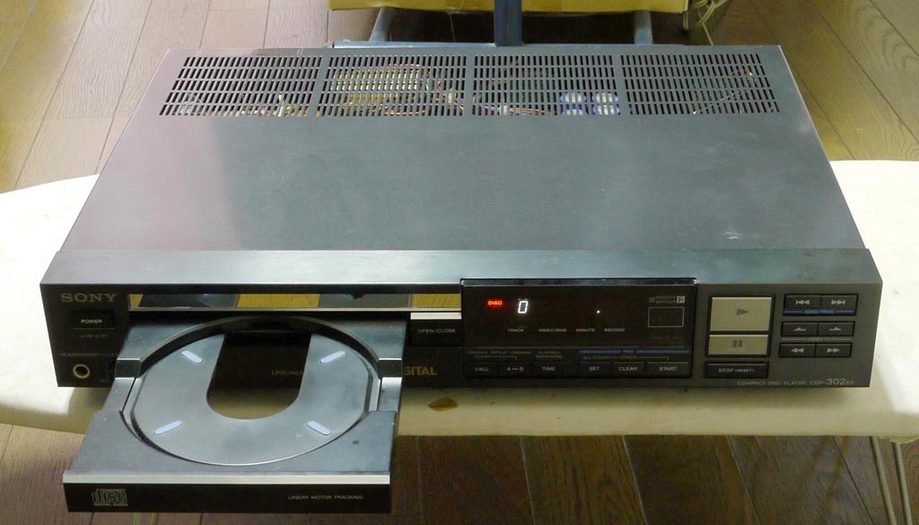 Sony CDプレーヤー CDP-302ES の調整 : 百耳人ライフ