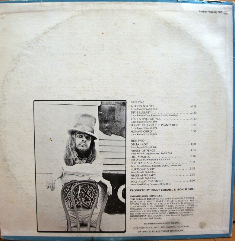 Leon Russell その1 Same 👌 : アナログレコード巡礼の旅