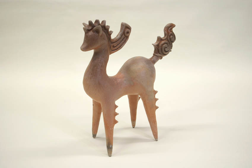 土偶幻獣 : 松山 賢 制作室1 artist Matsuyama Ken