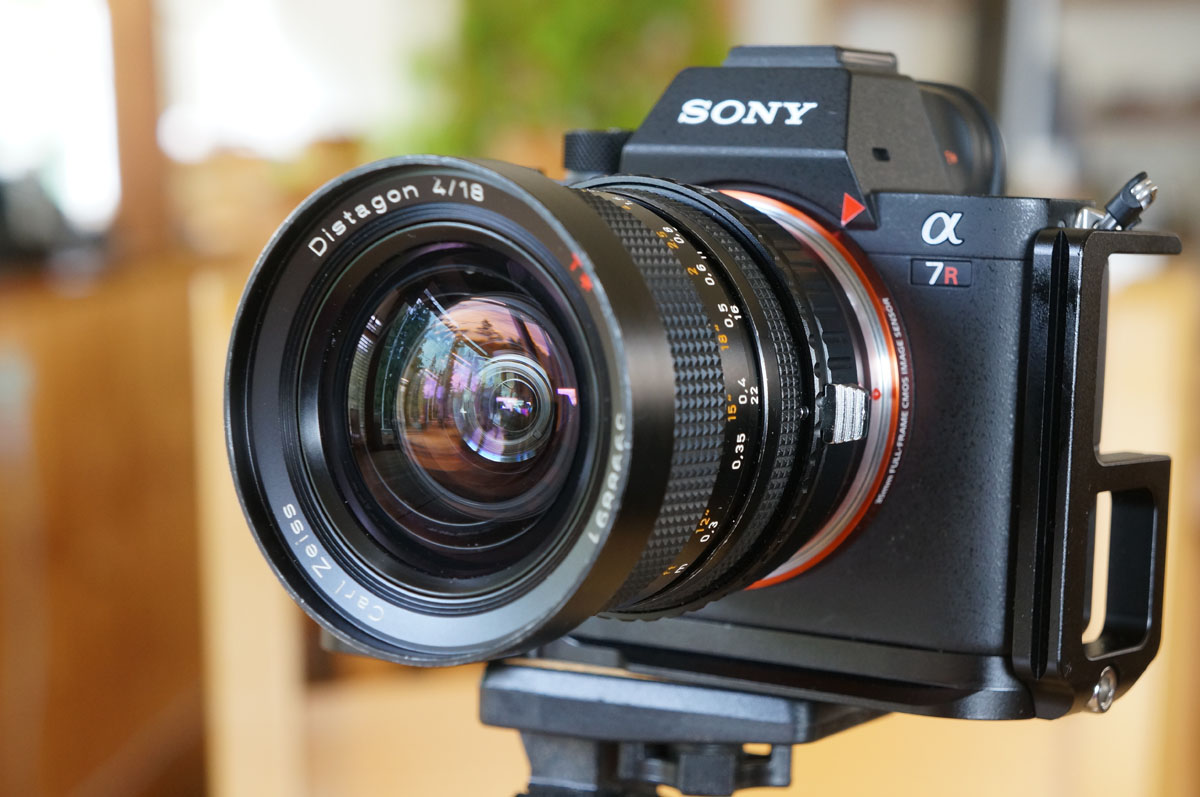 Distagon 18mm F4 AEG : inside out