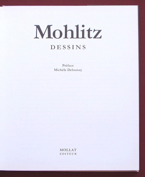 フィリップ・モーリッツの素描集「Mohlitz dessins」（1994