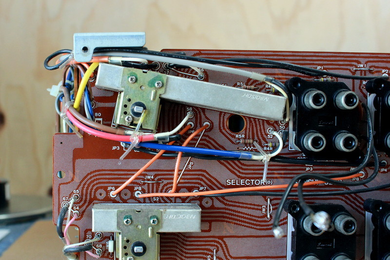 SANSUI AU-D607F EXTRA セレクター＆調整編 : 岡山ジャンク倶楽部