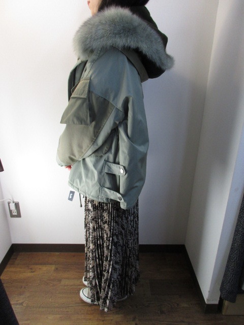 もなかちゃん様極美品 ポリーヌブロー Pauline Bleu モッズコート