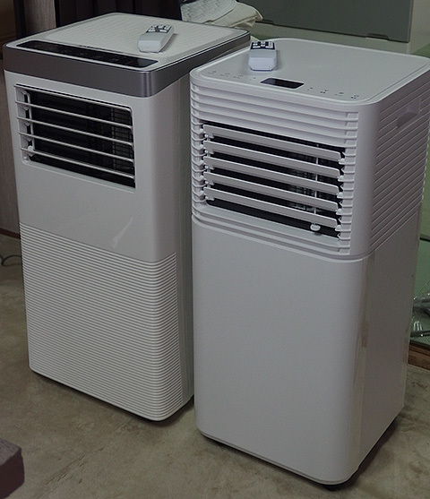移動式エアコン SKJ-KY26A」、きっかり1年で壊れ、タンスのゲンモデル