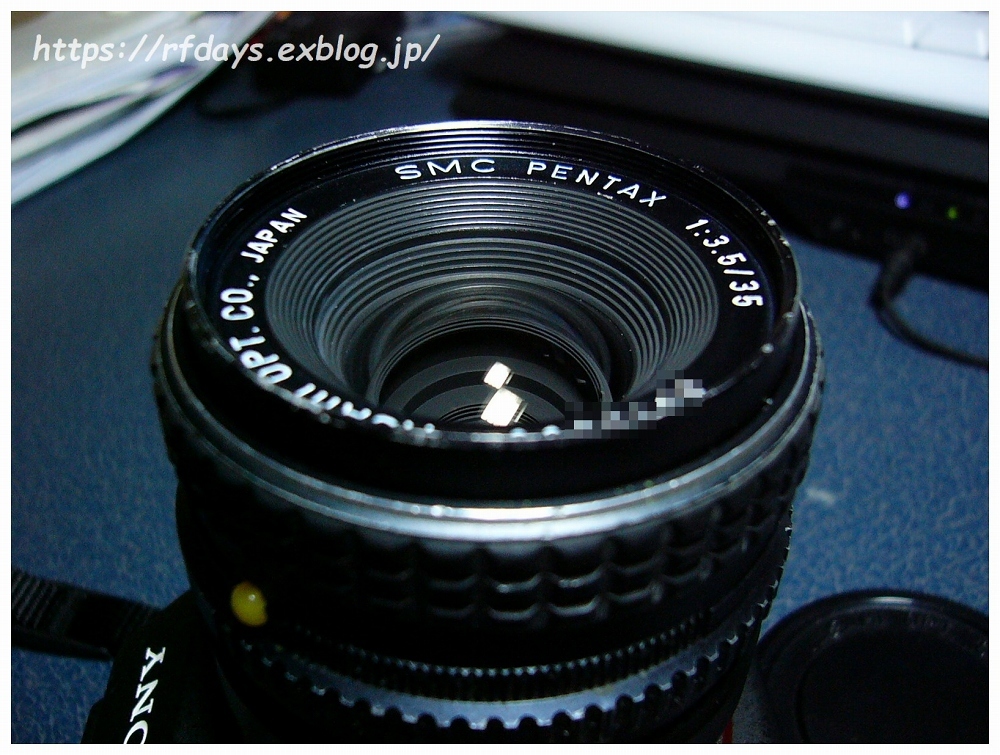 SMC PENTAX 35mm F3.5 : レンジファインダーな日々