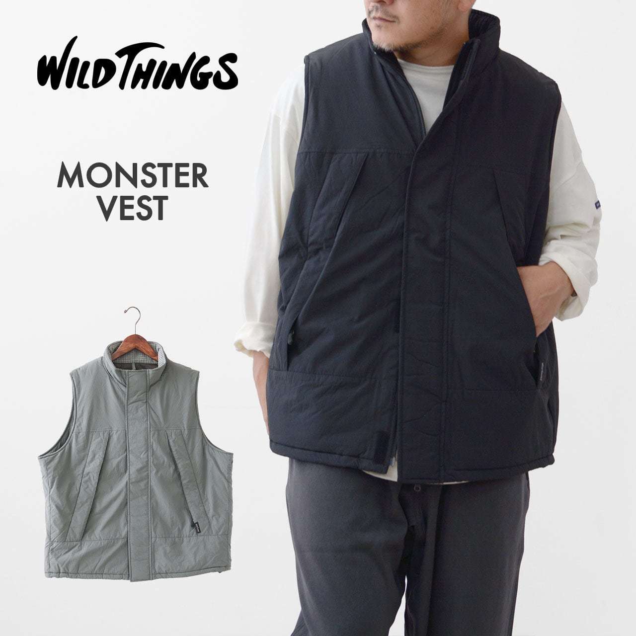 WILD THINGS [ワイルドシングス] MONSTER VEST [WT24104SN] モンスター