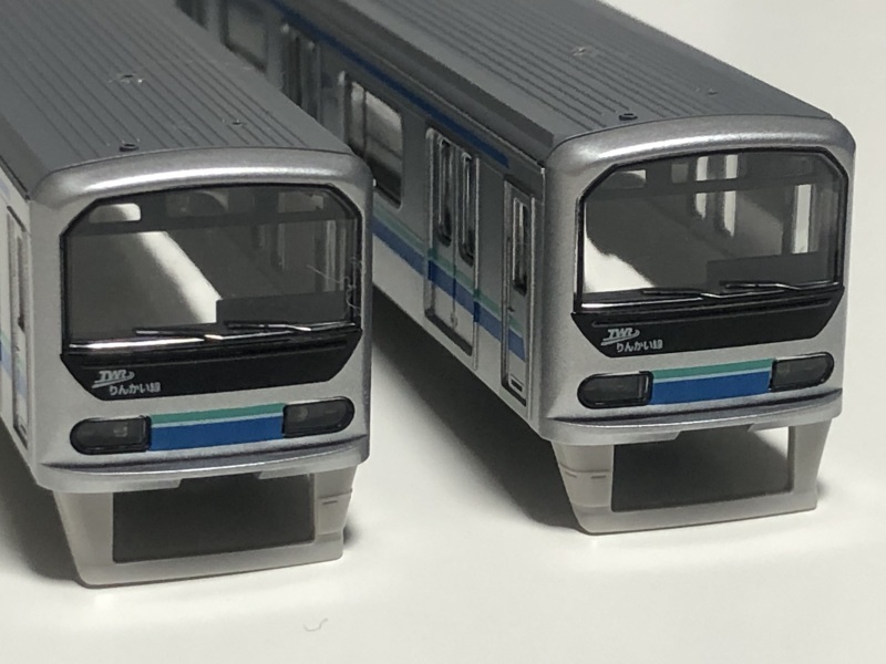 Nゲージ加工]マイクロエース 70-000形りんかい線 TOMIX前面化 : MY模型工房