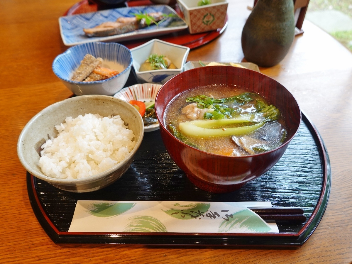 NewOpen】石川県産の野菜をふんだんに使用したおみそしるが主役の定食