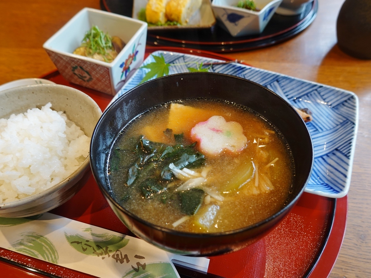 NewOpen】石川県産の野菜をふんだんに使用したおみそしるが主役の定食