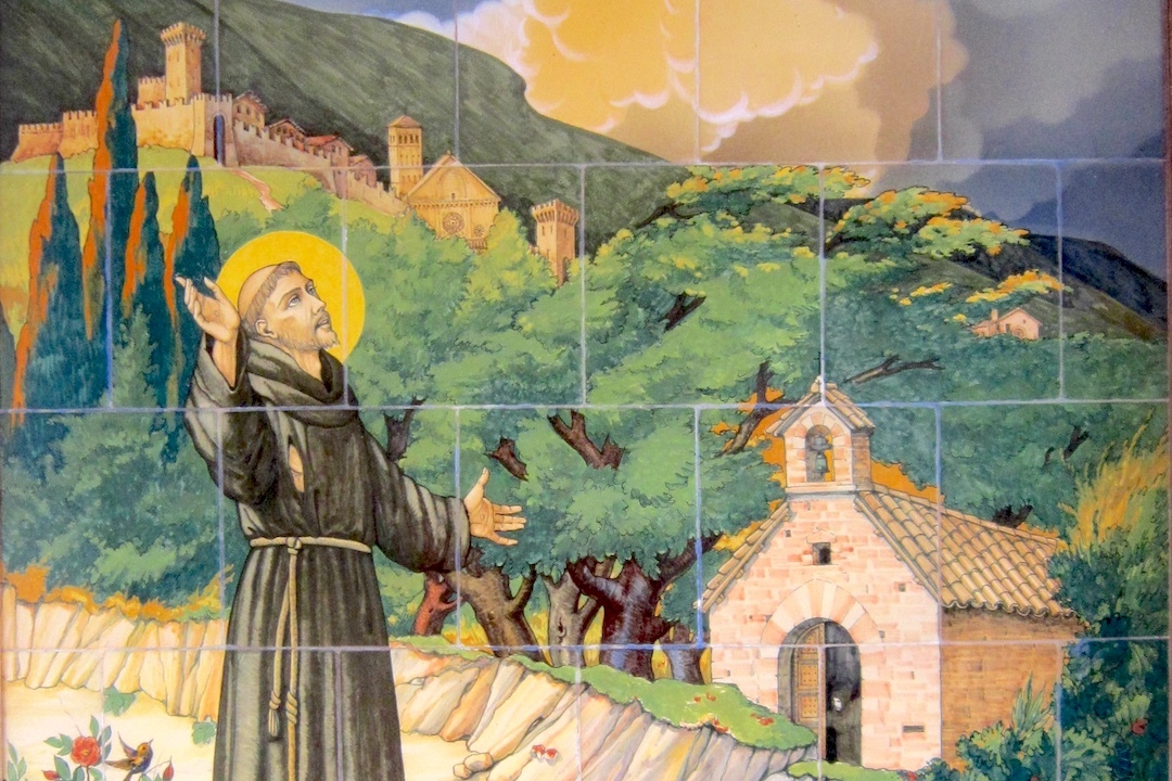 アッシジの聖フランチェスコを記念する日に : イタリア写真草子