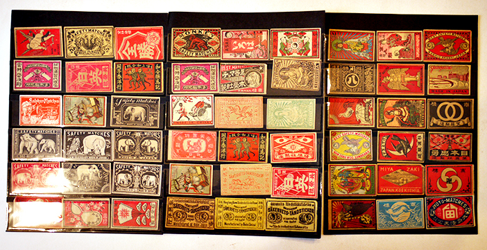 大判の戦前、戦後の中国、外国マッチラベル （写真外含め400枚以上