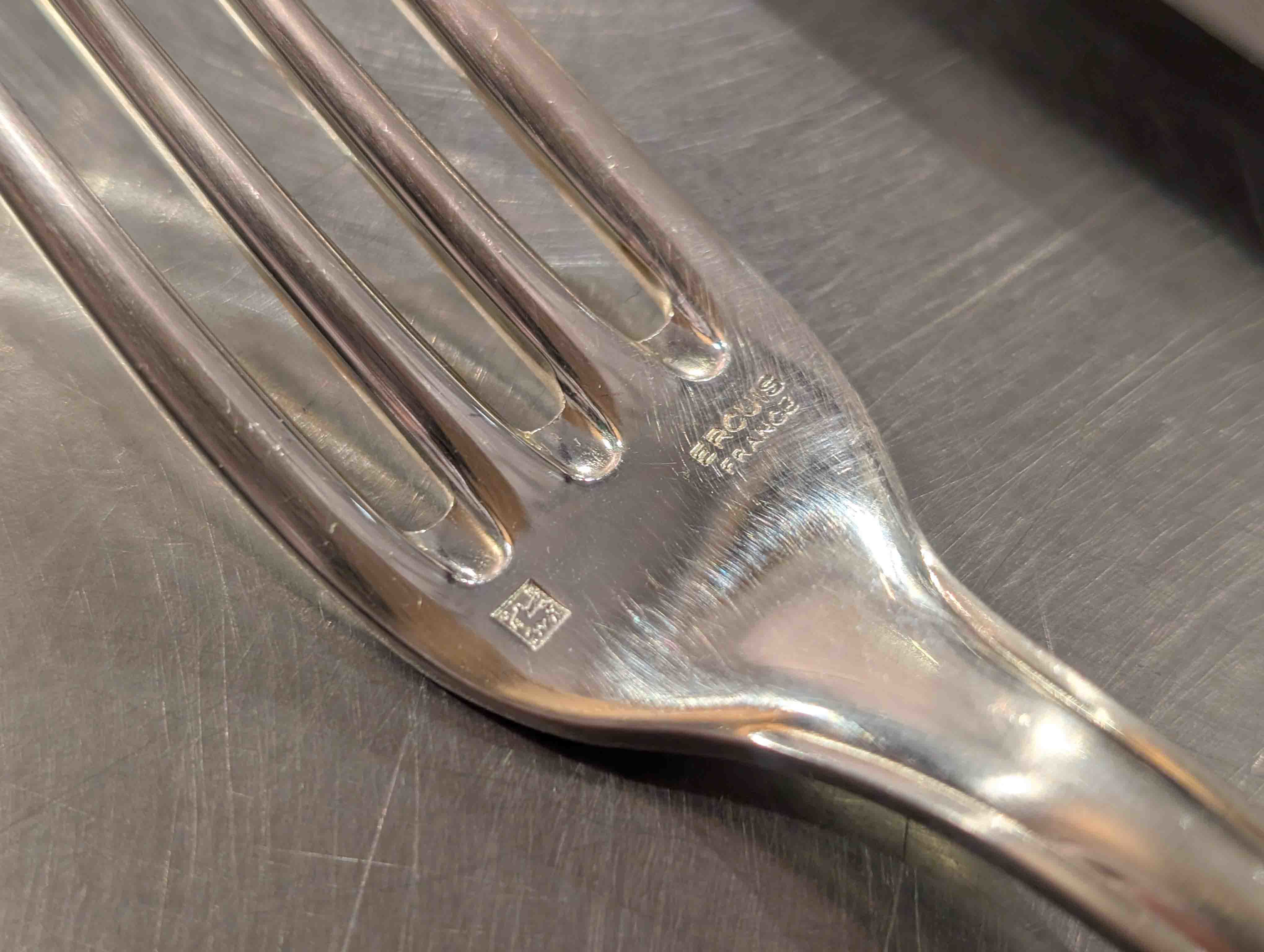 フランス Ercuis/エルキューイ】Silver Plated/シルバープレート