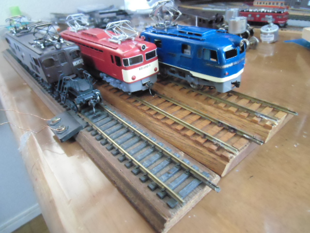 HO(16.5mm)木製道床付き線路入手＆整備 : 新湘南電鐵 横濱工廠3